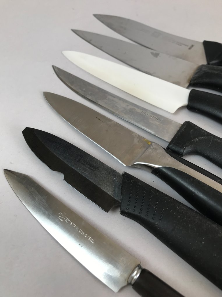 厨刀 - 钢, 木 - 日本 - 七件套刀具 #1.0