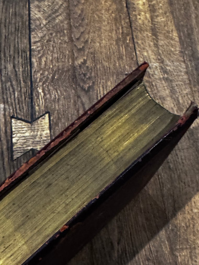 Robert Freke Gould - 1883, 85, The History of Freemasonry Set of 2 Books vol. I & II / Gold Gilded/Leather Bounded - 1883-1885 #3.2