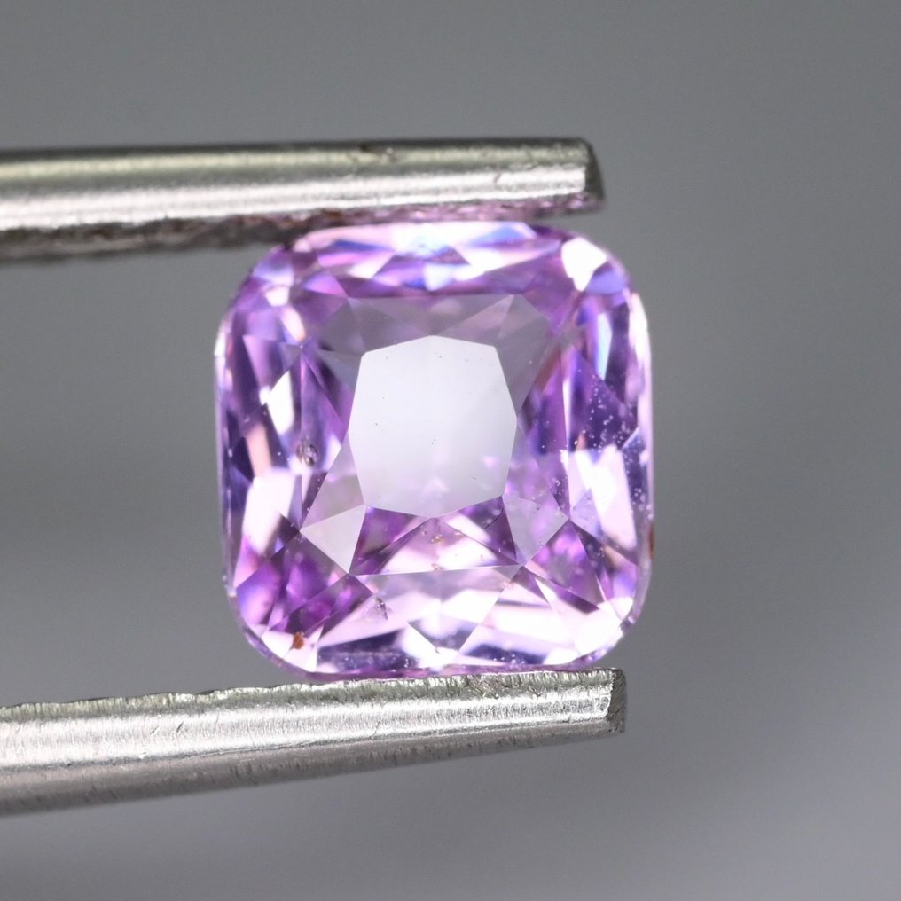 χωρίς τιμή ασφαλείας - 1 pcs Μωβ Ζαφείρι - 1.22 ct - Διεθνής Ένωση Έγχρωμων Πολύτιμων Λίθων (ICA GemLab) - Μωβ Ροζ Σρι Λάνκα #3.2