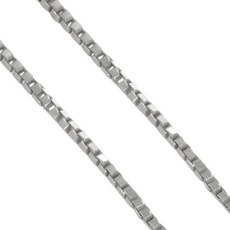 吊坠项链 - 18K包金 白金 - 0.52ct. tw. 蓝宝石 - 钻石 #2.1