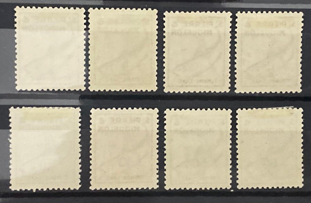 France 1891/1946 - France and Colonies, 1941-1946, MNH, set Gutter Pairs, Propaganda stamps, Various Issue - Michel DE-FZ 10, Stamp Number DE 4N10, Yvert et Tellier DE-FZ 10, Stanley Gibbons DE-FZ F10, #4.3