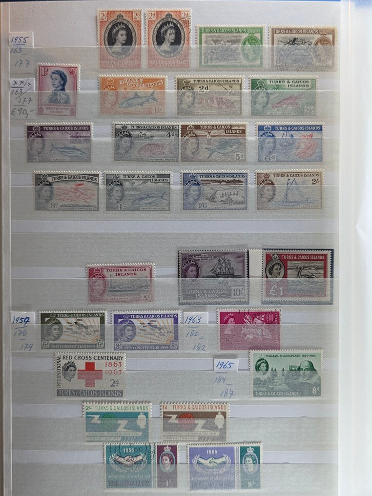 特克斯和凯科斯群岛 1867/1984 - 收款在库存簿中 #3.2