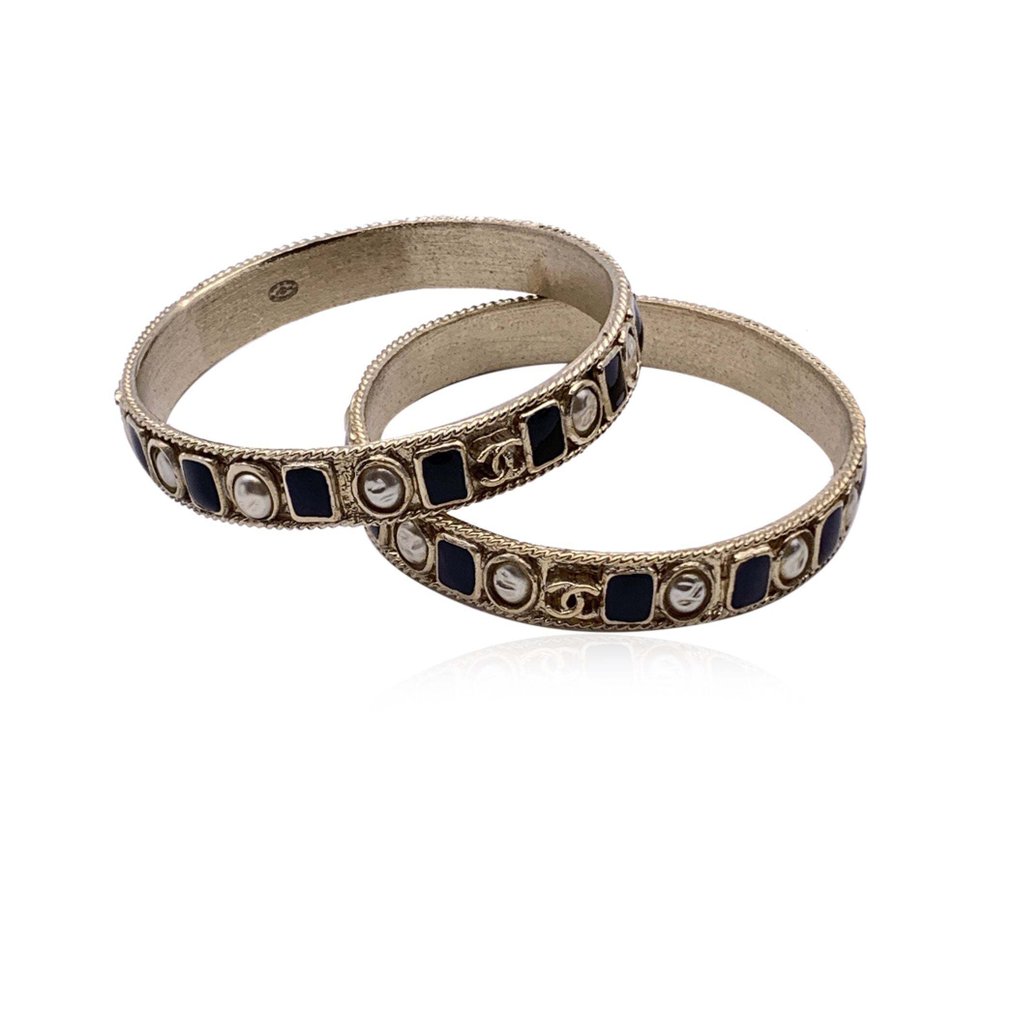 Chanel - 黄铜色 - 有开口手链 #1.0