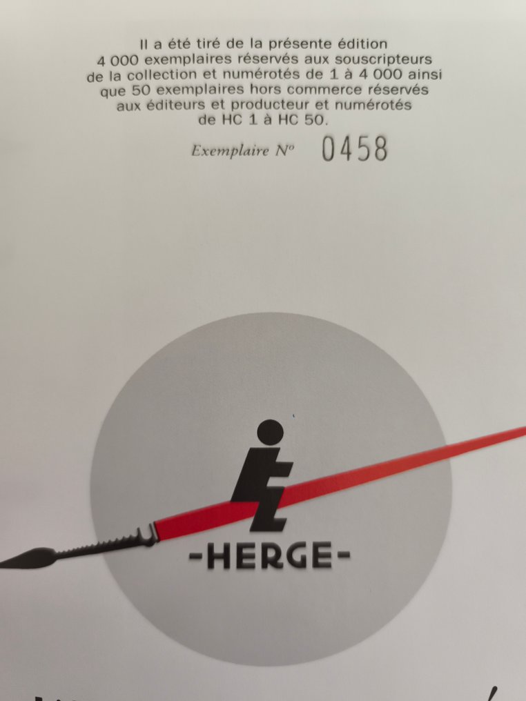 Hergé T1 - L'univers d'Hergé - Tome 1 - C - Tirage limité numéroté + Poster Rombaldi - 1 Album - 1987 #2.1