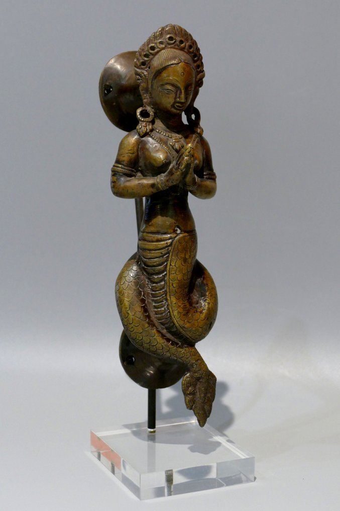 Déesse Naga Kanya - Bronze - Nepal - O século XX #2.1