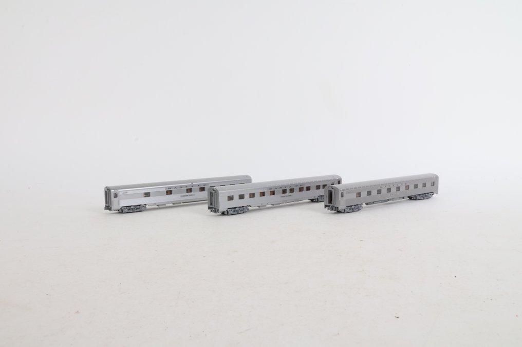 Kato N - Modelltog passasjervogn (3) - Kato ACF, vogner. - Santa Fe #1.0