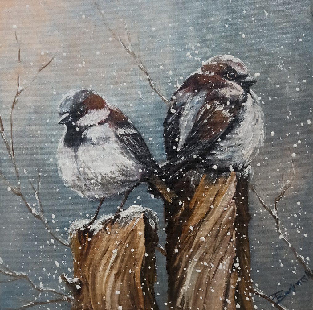 Tomasz Bednarski (1965) - Winter sparrows #1.0