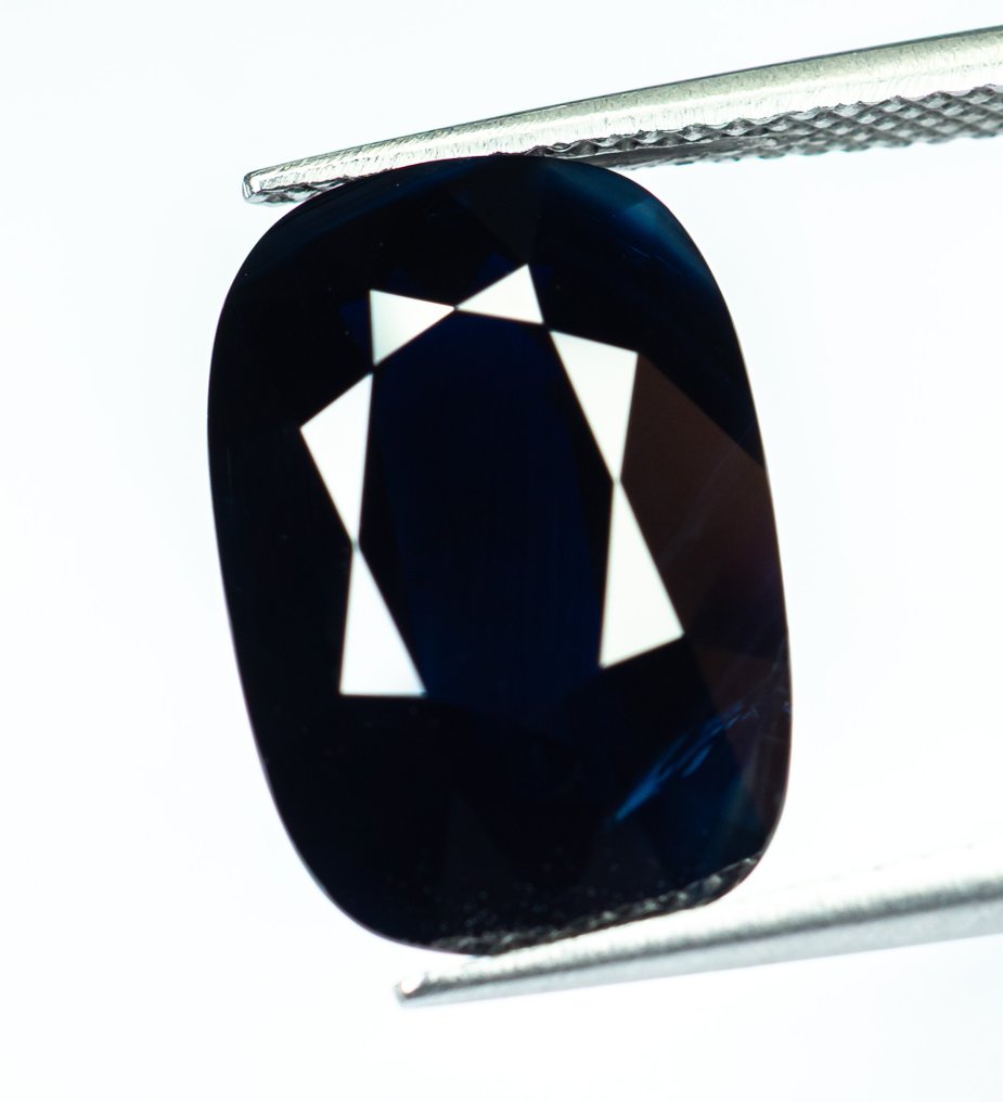 没有保留价 蓝宝石  - 12.51 ct - 莲花宝石实验室 - Deep Blue #1.0