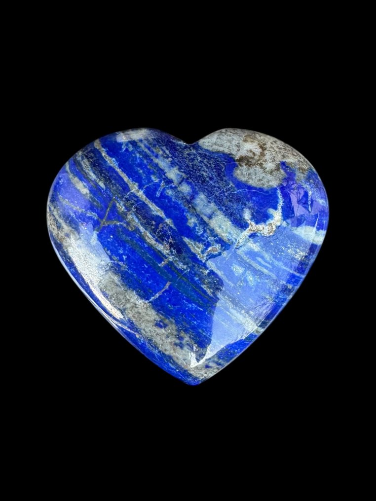 Gyönyörű lapis lazuli Szív- 804 g - (1) #2.1