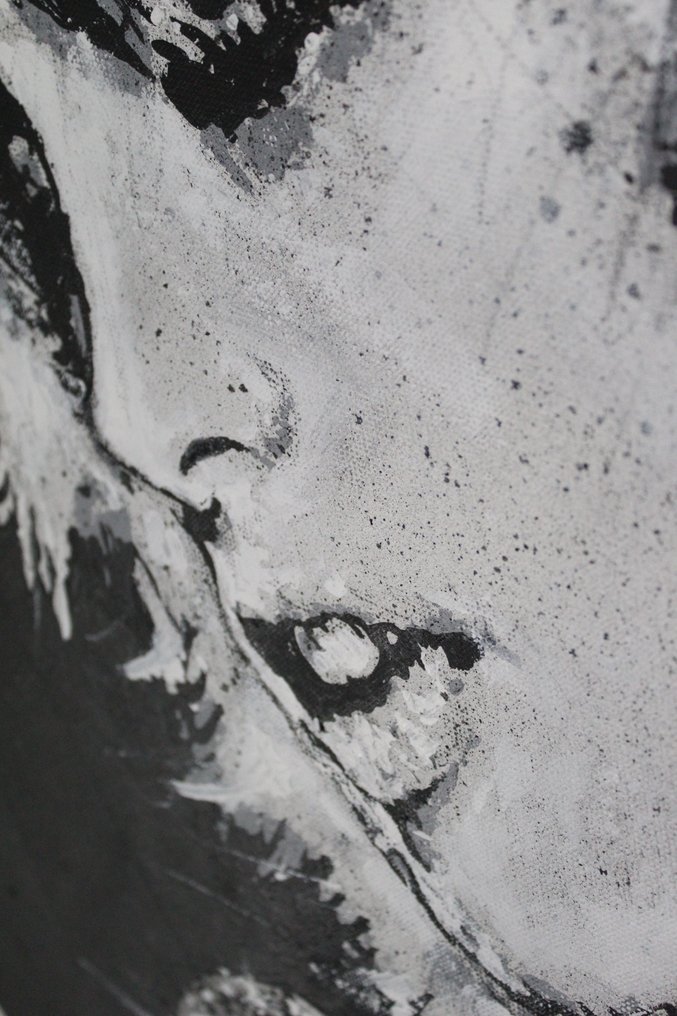 Fleetwood Mac - Stevie Nicks - handpainted and signed - by artist Vincent Mink. - Portrait #4.3