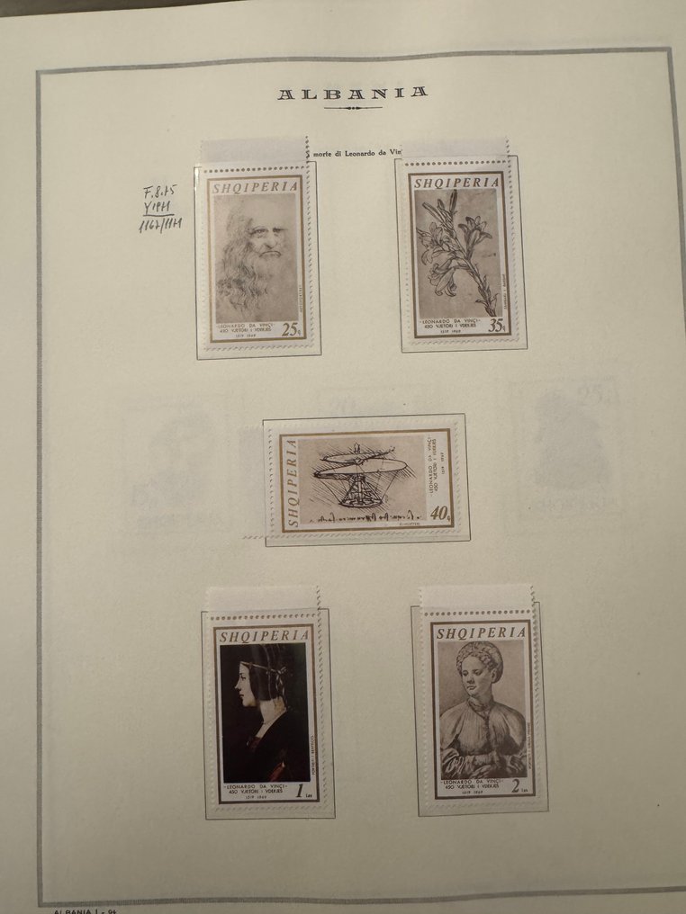 Albania 1968/1983 - Complete collection including also imperforate stamps, airmail, and miniature sheets. #3.2