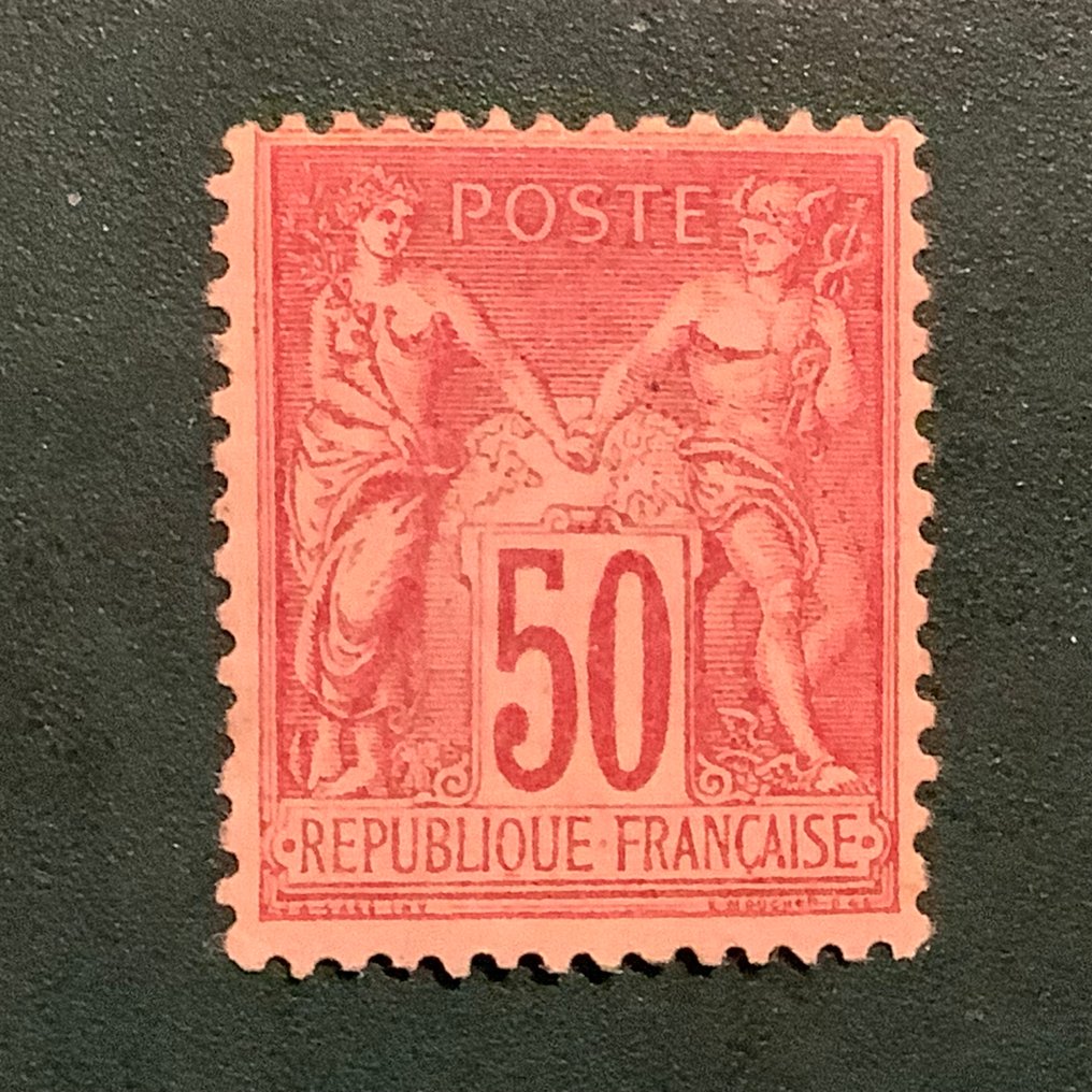 Frankreich 1890 - 50 cent Sage II - Yvert 98 #1.0