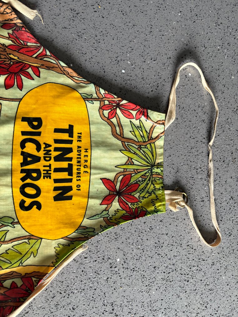 Tintin - Rare tablier SARI 1981 Tintin et les Picaros - 1 围裙 - 第一版 - 1981 #1.0