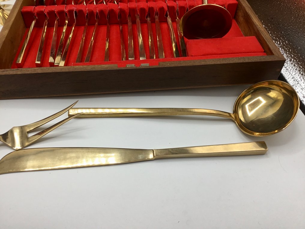 餐具套裝 (54) - 金屬 - 6人 #4.3