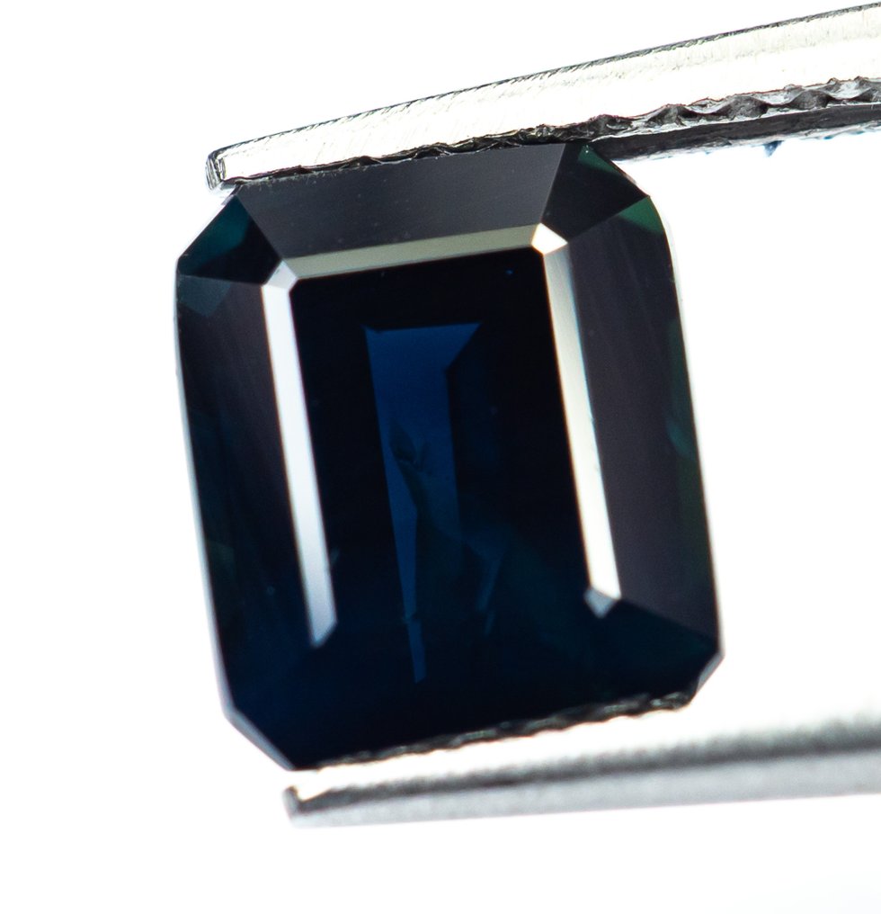 χωρίς τιμή ασφαλείας Ζαφείρι  - 2.32 ct - Bellerophon Gemlab - Βαθύ Πράσινο-Μπλε #1.0