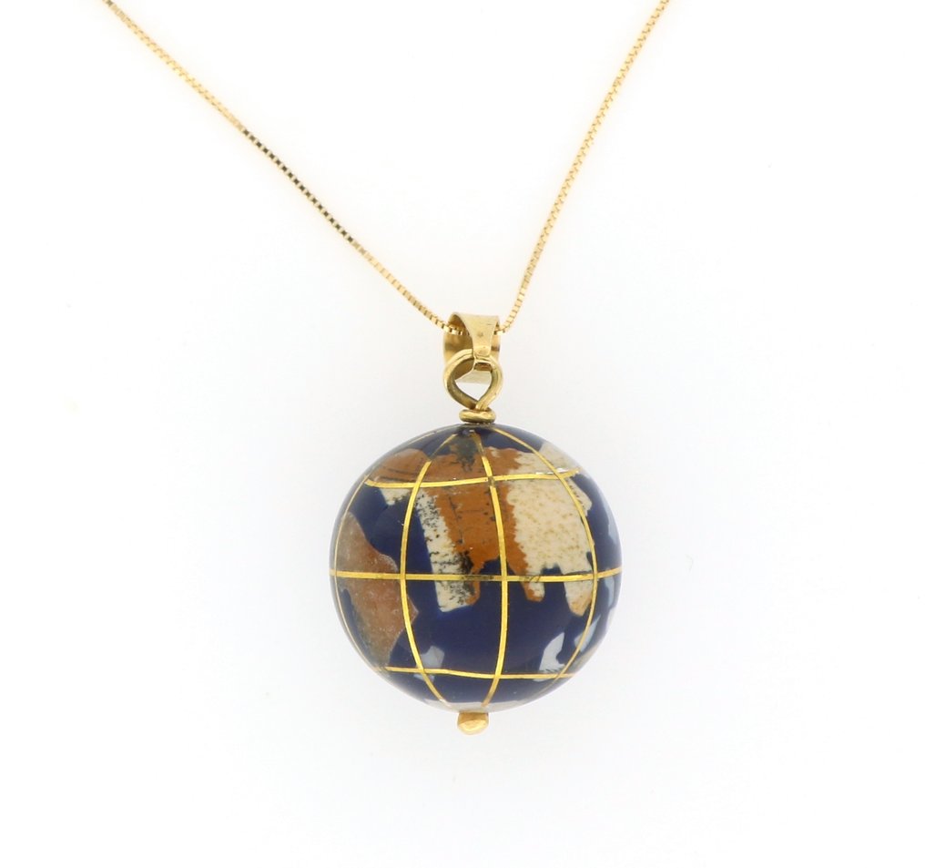 没有保留价 - 吊坠项链 - 18K包金 黄金 #3.2