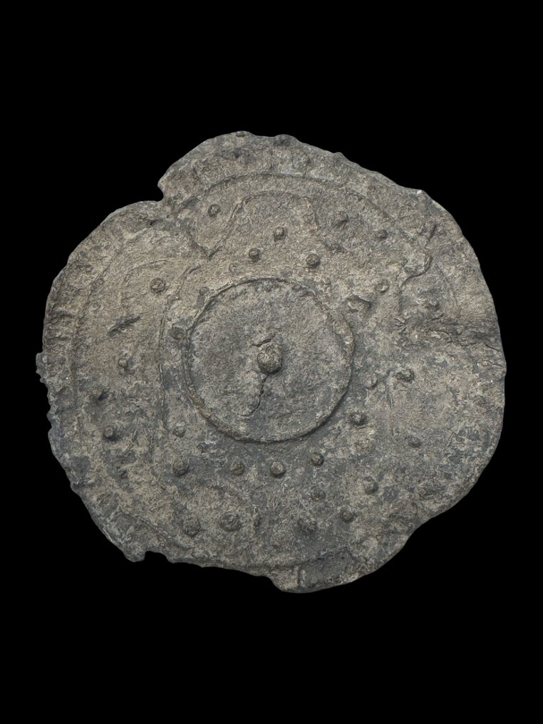 Starożytny Rzym Ołów Lustro - 60 mm #3.2