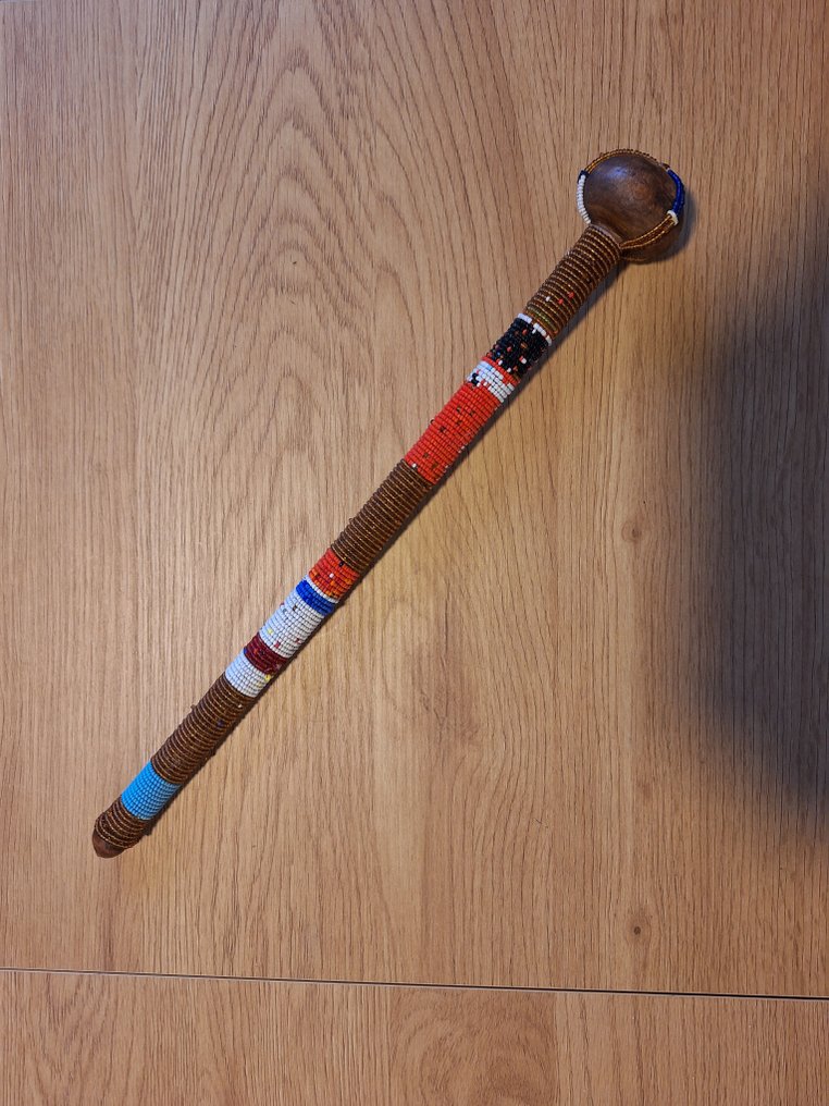 Masai rungu - masai rungi - Maasaï - Kenya (Ingen mindstepris) #1.0