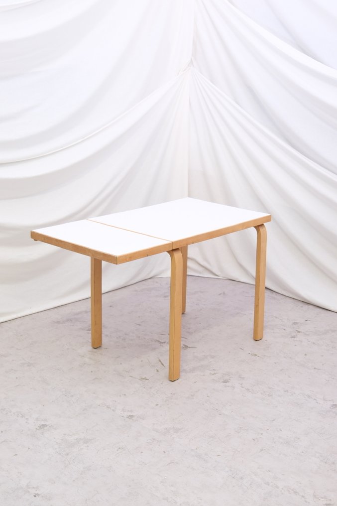 Artek - Alvar Aalto - Bord - Drop Leaf-bord - Birk #1.0