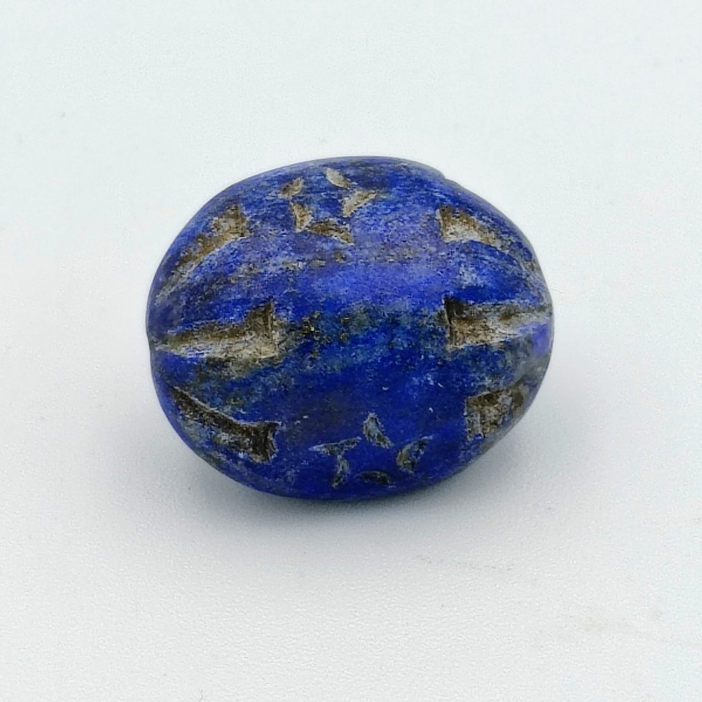 Minor Asian Lapis Lazuli Deity Head Perlefragment - 22 mm #2.1