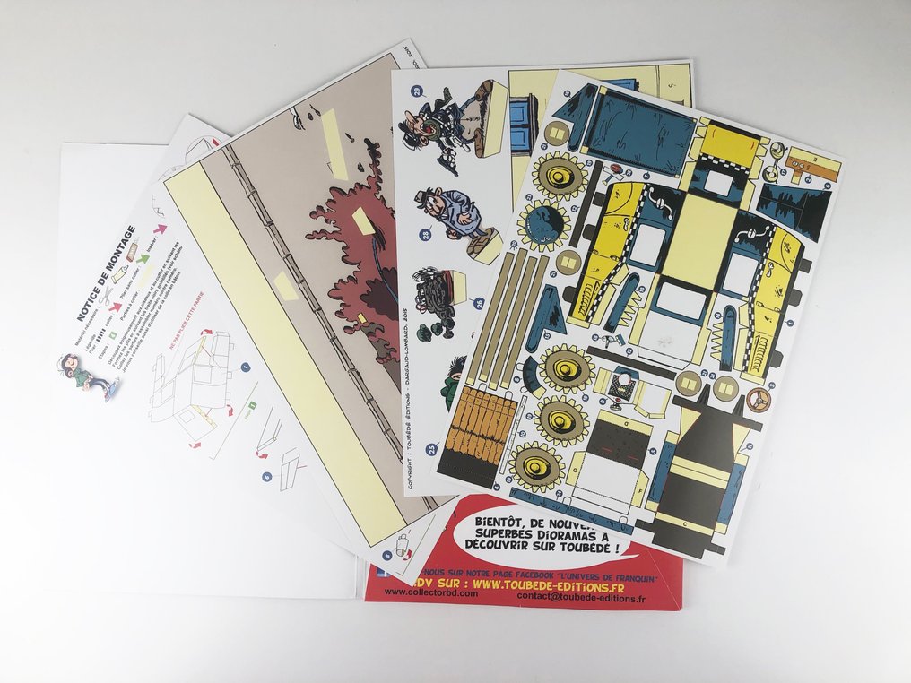 Modeste & Pompon - Tout Plein De Gags + Modeste et Pompon + Diorama - B + C - 3 Album - First edition - 1973/2014 #4.3