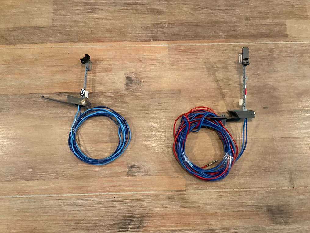 Märklin H0 - 3 x licht bloksignaal 74391, 3 x licht voorsignaal 74380, 1 x signaal schakelunit 72750 - Machetă tren (7) #1.0