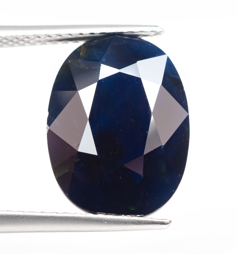 沒有保留價 藍寶石  - 10.05 ct - Lotus Gemology - Deep Blue #1.0