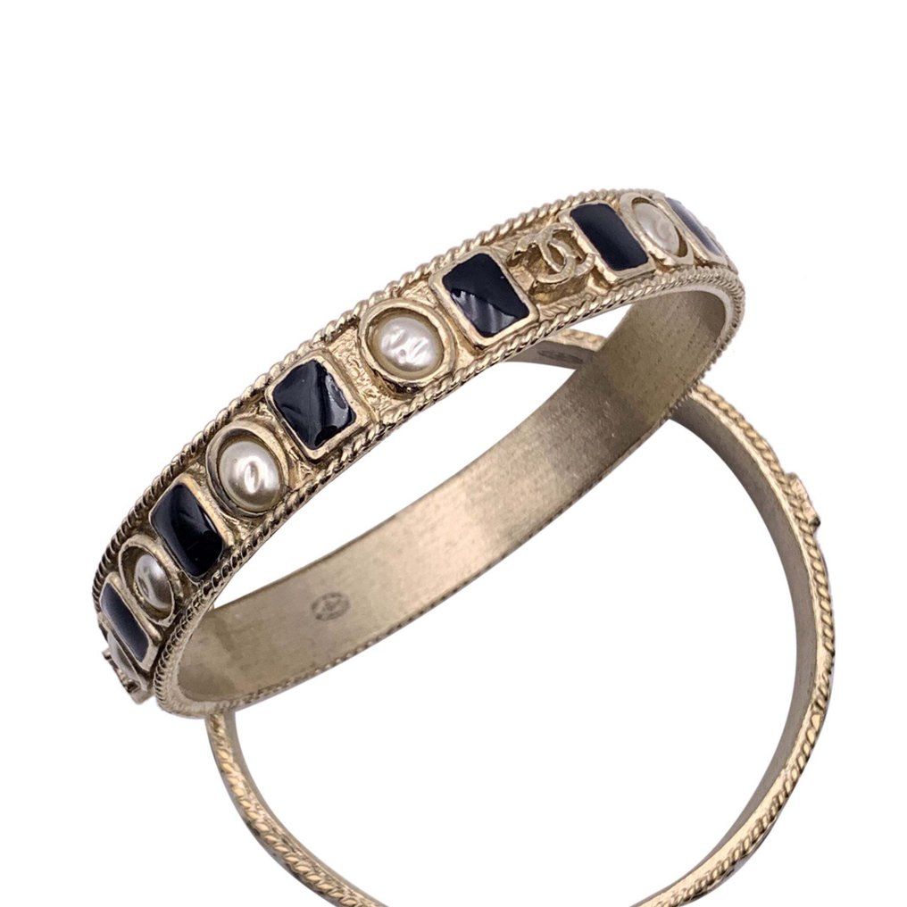 Chanel - 黄铜色 - 有开口手链 #1.0