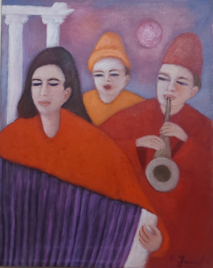 Raffaele Frumenti (1922–2002) - Suonatori #1.0