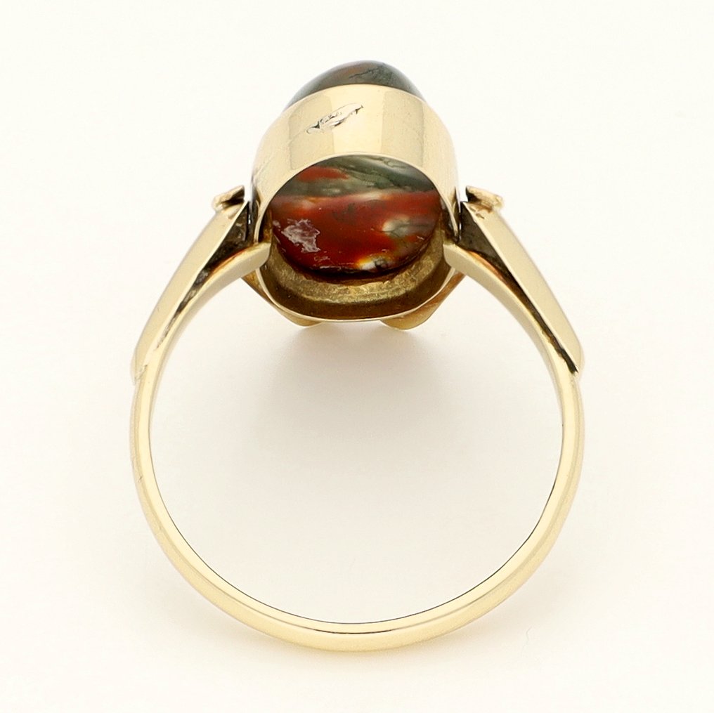 Bague - 14 carats Or jaune - Agaat #3.2
