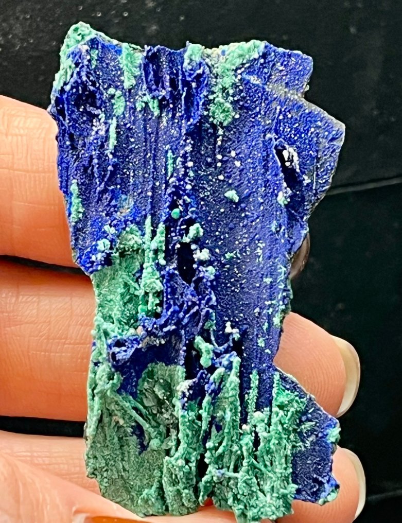 Malachite Rough - Height: 5 cm - Width: 3 cm- 500 g - (16) #4.3