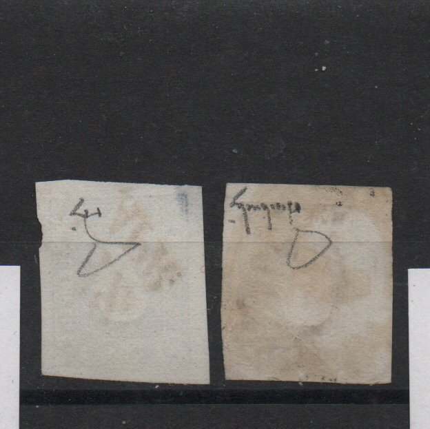 Autriche 1859/1859 - Rareté timbres de journaux 1859, numéro 16, bleu très foncé avec certificat Ferchenbauer - Katalognummer 16-17 #1.0