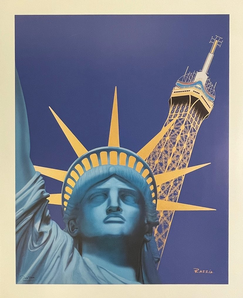 Razzia - PARIGI NEW YORK (Hand signed) - Anni ‘80 #1.0