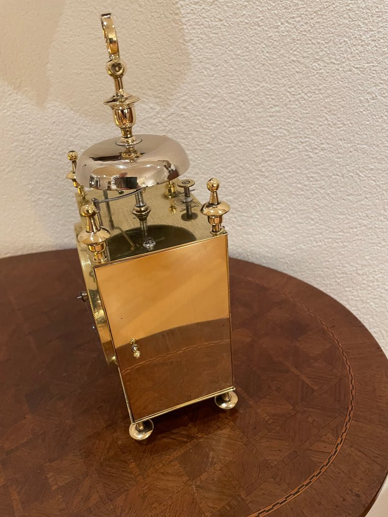 Capucine clock, Alarm clock - Brass - 1800-1850 - French Capucine #3.2