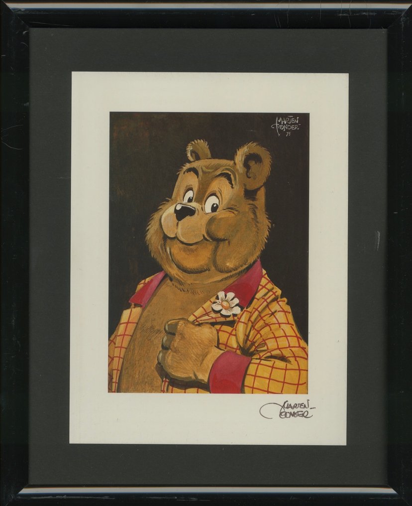 Marten Toonder - Tom Poes & Heer Bommel - Portret Heer Bommel - 1 Signed print (early 1990s) #1.0