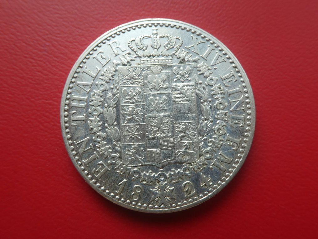 Germany, Prussia Friedrich Wilhelm III. Thaler (taler) 1824 A (No reserve price) #2.1