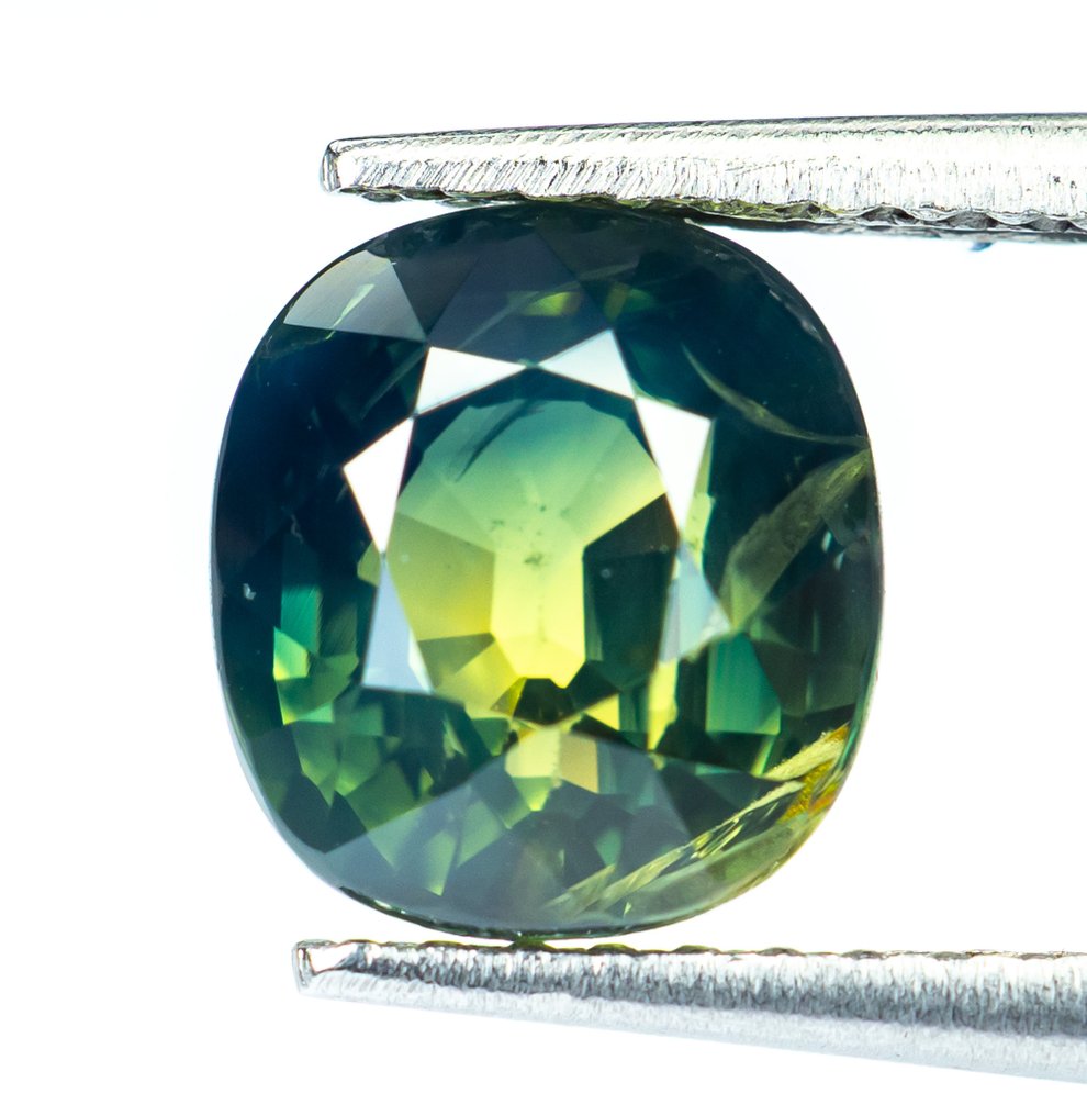 沒有保留價 藍寶石  - 2.98 ct - Bellerophon Gemlab - 深蓝绿色 #1.0