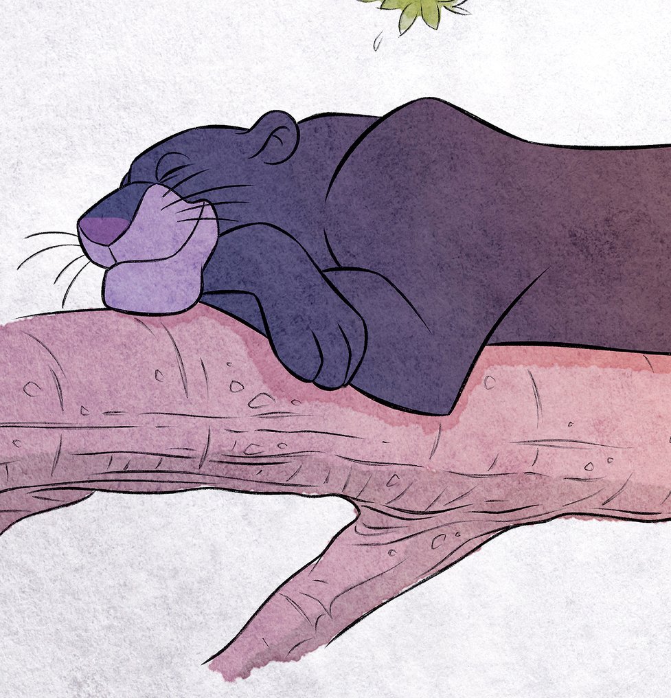 Jaume Esteve - Mowgli & Bagheera - Artist Proof (AP) – Hand-Signed #4.3