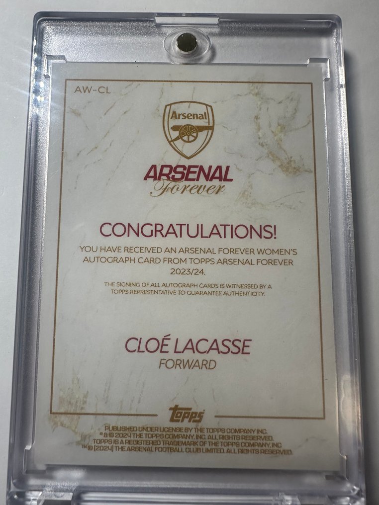 2024/25 Topps Merson , Ljungberb /99, Lacasse /75 Auto Arsenal Forever - 3 Card - 全新 (M) #4.3