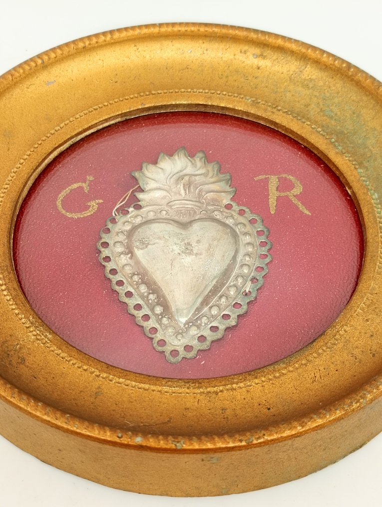 Ex voto - Placat cu argint - 1930-1940 #4.3