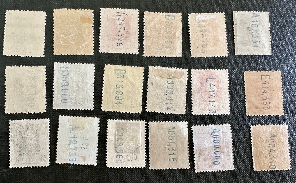 España y colonias 1922 - Dos series de Alfonso XIII - Edifil 310/323 + 455/468 #1.0