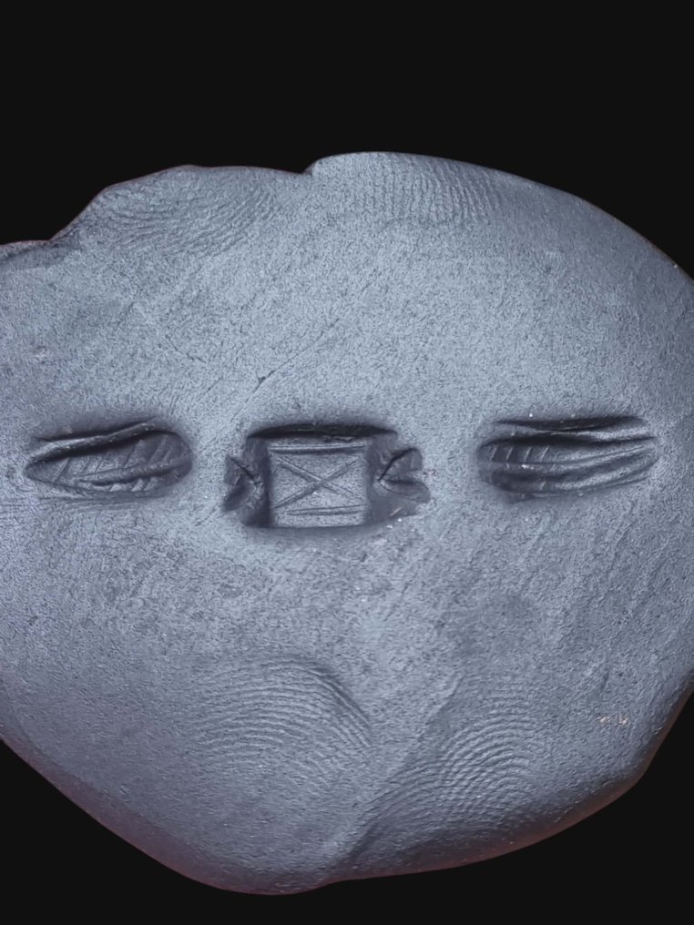 Medieval, Epoca Cruciaților Argint, Sigiliu uimitor și rar Inel (Fără preț de rezervă) #3.2