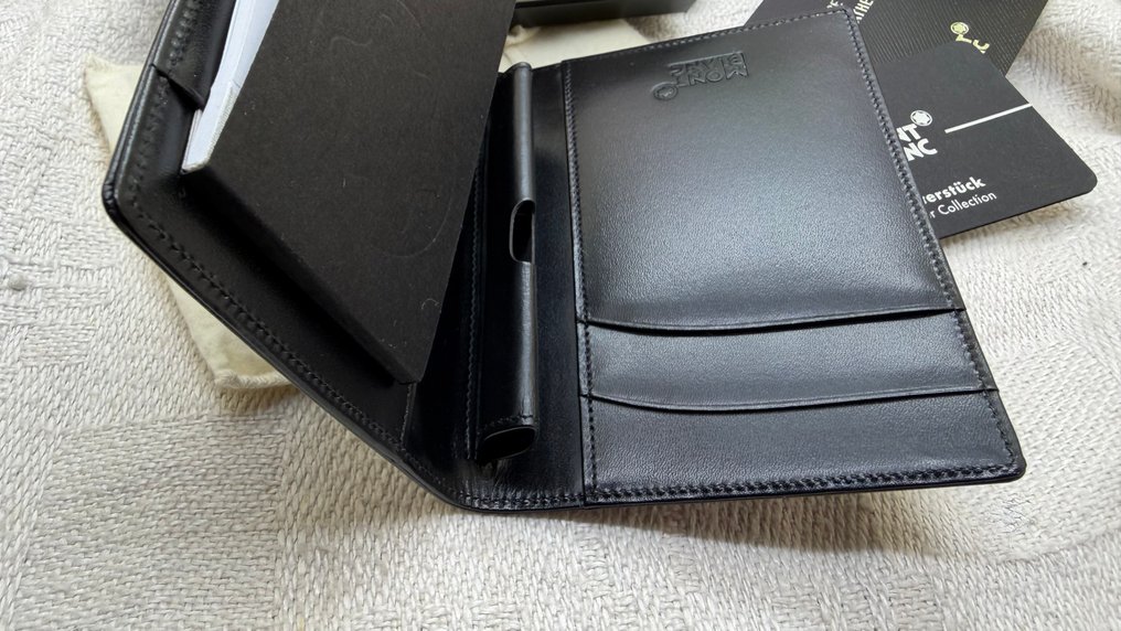 Montblanc - Mozart Notepad Leather Wallet Pen Holder - Wallet #3.2