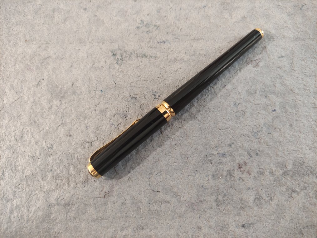 Maurice Lacroix - Rollerball Maurice Lacroix Classico. Negro y plaqué - Ingen mindstepris - Rollerpen #4.3