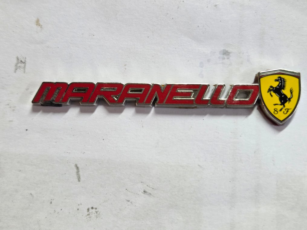 Emblem - Ferrari - FERRARI scritta fregio Maranello #2.1