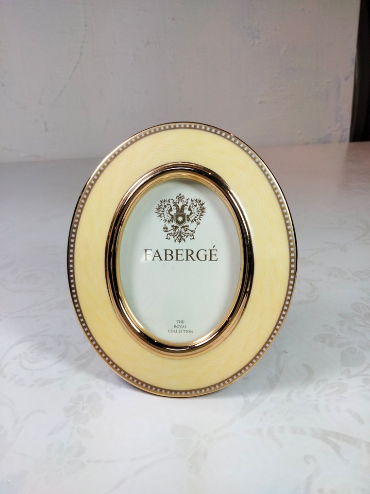 Fabergé style - Billedramme - Porcelæn #1.0