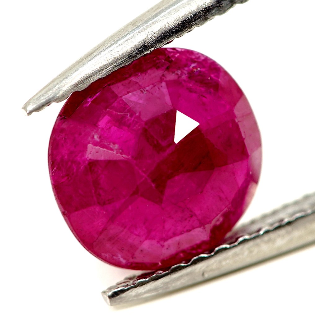 χωρίς τιμή ασφαλείας - 1 pcs Ρουμπίνι - 1.88 ct - Bellerophon Gemlab #3.2