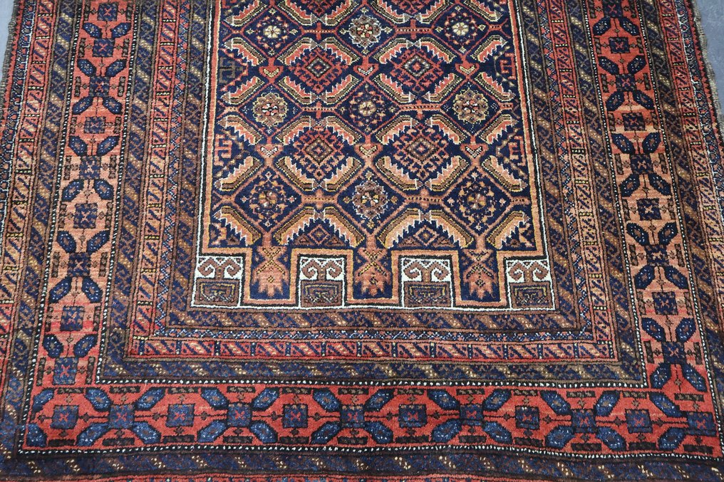 Antik Afghan Beloudj - 地毯 - 197 cm - 109 cm #2.1