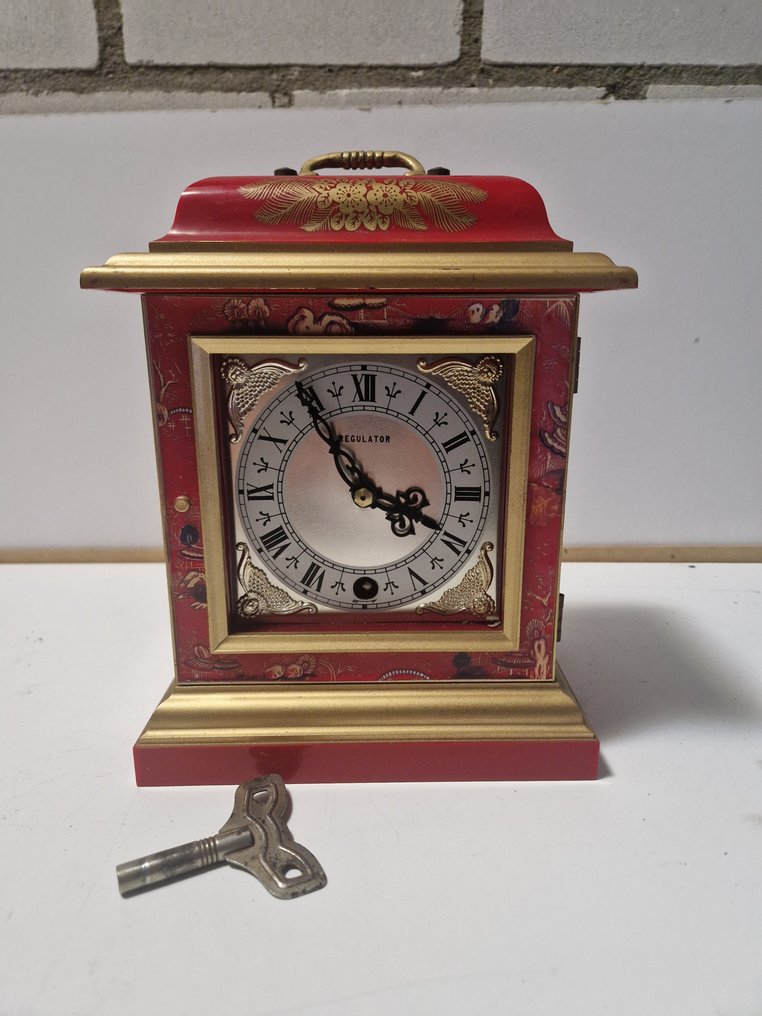 Mantel clock - Wood, Brass, Bronze - 1980-1990 - Korean clock #1.0
