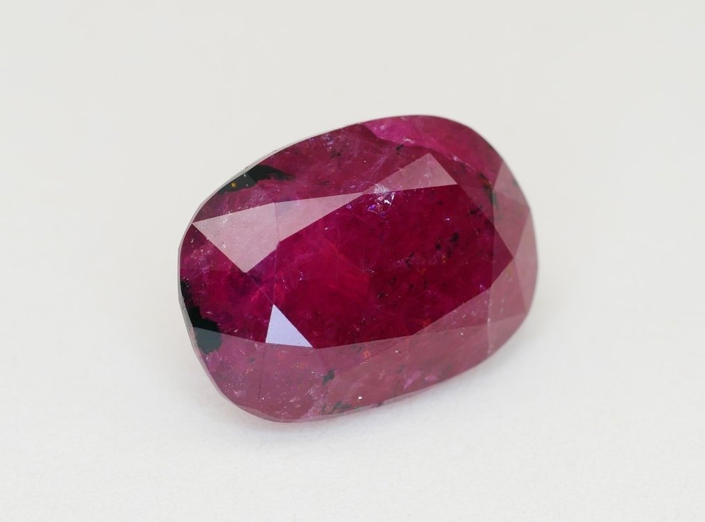 没有保留价 红色 红宝石  - 7.24 ct - 国际有色宝石协会（ICA GemLab） - 无加热 #1.0